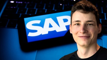 Jonas Heinrich, Software-Entwickler bei SAP | Bild: Bayerischer Rundfunk/picture alliance / NurPhoto /BR/Oliver Höpfner/Jakub Porzycki