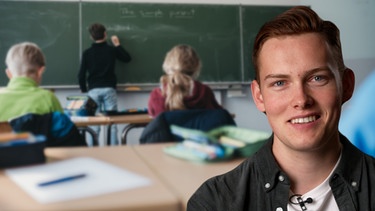 Lennard, 3. Semester Gymnasial-Lehramt an der Uni Bamberg | Bild: BR Jasper Brüggemann / Julia Müller