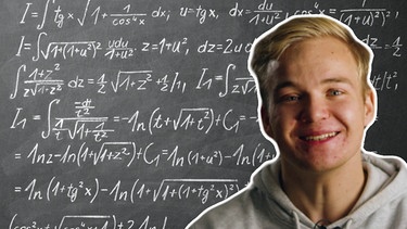 Julius studiert an der TU München Mathematik (M. Sc.) | Bild: Christoph Hölzl | BR