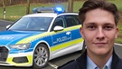 Levin, Student Polizeivollzugsdienst an der Hochschule für Polizei und öffentliche Verwaltung Nordrhein-Westfalen | Bild: BR/Stefan Kruse/BR/Jan Albrecht/picture-alliance/dpa