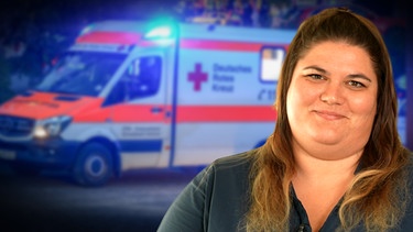 Charlotte, Psychologin in einem mobilen Einsatzteam der Krisendienste Psychiatrie Oberbayern/München | Bild: BR/Gregor Sinnbrunner, Fabian Stoffers