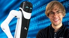 Tobias Gerlach, KI-Software-Entwickler bei NEURA Robotics | Bild: BR: Ulrich Schramm / stock.adobe.com/Mike Espenhain / NEURA ROBOTICS
