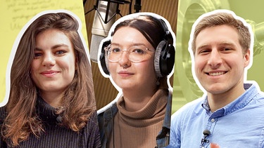 Selina, Masterstudentin für BWL, TU München
Sarah, Studiengang Journalistik
Thomas, Maschinenbau, TH Köln
Mit BWL bist bestens aufgestellt, um als Unternehmer:in zu arbeiten oder auch klassisch in großen Unternehmen als Allrounder Fuß zu fassen.  | Bild: BR