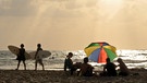 Strand von Tel Aviv | Bild: picture-alliance/dpa