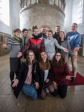 Produktion Weihnachts-CD | Bild: Christian Klenk, Katholische Universität Eichstätt-Ingolstadt