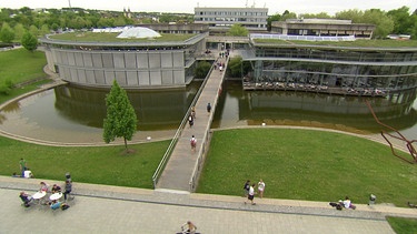 Aufsicht Campus OTH Regensburg | Bild: BR