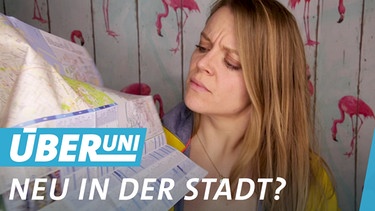 Sabine Pusch im Über Uni zum Thema "Neu in der Stadt" | Bild: BR