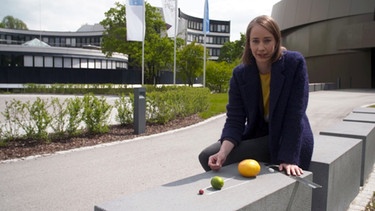 Dr. Sibylle Anderl in der Sendereihe "Der Mond". | Bild: BR