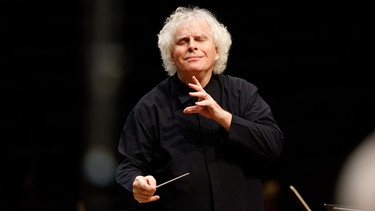 Simon Rattle, Chefdirigent des BRSO | Bild: Astrid Ackermann