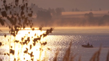 Sonnenaufgang an der Wolga. | Bild: BR