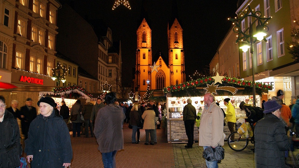 Weihnachtsmarkt in Hof | Bild: R. Langheinrich