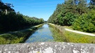 Der König-Ludwig-Kanal bei Schwarzenbruck | Bild: Günter Schmid, Nürnberg, 06.09.2023
