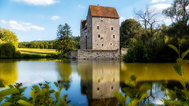 Verborgene Schätze in den Haßbergen, Burg Brennhausen in Sulzdorf an der Lederhecke. | Bild: Rudolf Kunz, Schweinfurt, 29.05.2024