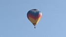 Heißluftballon über dem Zenngrund bei Langenzenn. | Bild: Petra Schultheiß, Langenzenn, 12.06.2024