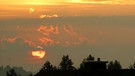 Mystischer Sonnenaufgang in Tröstau. | Bild: Günter Lorke, Tröstau, 10.07.2024