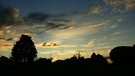 Abendliches Wolkenleuchten in Tröstau. | Bild: Günter Lorke, Tröstau, 14.07.2024