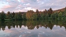 Spieglein, Spieglein an dem See, mei is der See heit scheee. | Bild: Udo Gundel, Abenberg, 16.09.2024