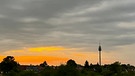 Sonnenuntergang in Nürnberg. | Bild: Kerstin Mahr, Wassermungenau, 18.09.2024