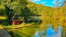 Herbststimmung an der Wiesent in der Fränkischen Schweiz. | Bild: Caroline Seiffert, Pegnitz, 29.09.2024