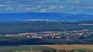 Blick von Lichtenstein auf Sesslach im Landkreis Coburg! | Bild: Ottmar Müller, Obermerzbach, 04.10.2024