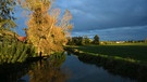 Die Rezatauen bei Ansbach im Herbstlicht | Bild: Ulrich Kalthoff, Weidenbach, 07.10.2024