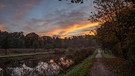 7:30 Uhr Röthenbach bei Sankt Wolfgang. | Bild: Wolfgang Hahn, Röthenbach b. St. Wolfgang, 18.10.2024