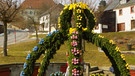 Osterbrunnen in Schönbrunn | Bild: Elke Seifert