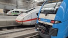 Züge von Go Ahead und der DB im Münchner Hauptbahnof. | Bild: BR / Anton Rauch