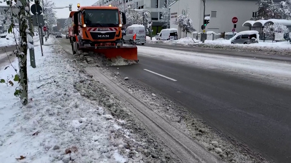 Wetterlage In Bayern: Weiterhin Behinderungen Nach Schnee | BR.de