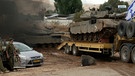 Panzer an der Nordgrenze Israels | Bild: Bayerischer Rundfunk 2023