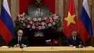 Russlands Präsident Putin mit dem vietnamesischen Präsidenten To Lam | Bild: Bayerischer Rundfunk 2024