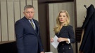 Slowakische Premier Fico und seine Kulturministerin Simkovicova | Bild: Bayerischer Rundfunk 2024