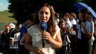 BR-Sportreporterin Sina Wende | Bild: Bayerischer Rundfunk 2024