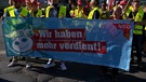 Ein Protest | Bild: Bayerischer Rundfunk 2024