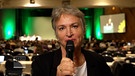 Gisela Sengl, B.90/Grüne; LANDESVORSITZENDE | Bild: Bayerischer Rundfunk 2024