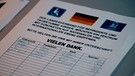 Eine Spendenliste | Bild: Bayerischer Rundfunk 2024