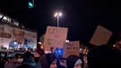 Demonstration vor der CDU-Zentrale in Berlin | Bild: Bayerischer Rundfunk 2025