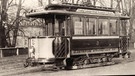 Ein alter Straßenbahnwagen in Hof | Bild: Bayerischer Rundfunk