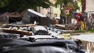 Günzburg - Anwohner stehen vor den Trümmern ihrer Existenz | Bild: Bayerischer Rundfunk 2024