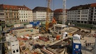 Baustelle für die 2. Stammstrecke am Münchner Marienhof | Bild: Bayerischer Rundfunk 2024