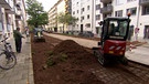 München: Rückbau in der Kolumbusstraße | Bild: Bayerischer Rundfunk 2023