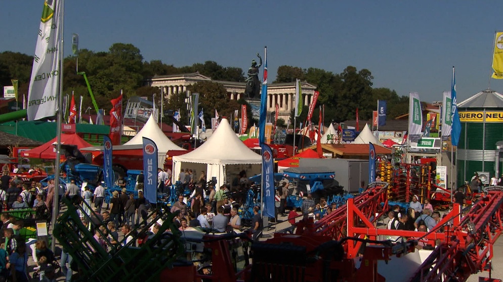 Wiesn 2024 Oide Wiesn statt Landwirtschaftsfest Abendschau, der