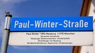 Paul-Winter-Straße | Bild: Bayerischer Rundfunk 2024