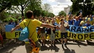 EM Ukraine - Rumänien: Hoffnung und Zusammenhalt vor dem Spiel | Bild: Bayerischer Rundfunk 2024
