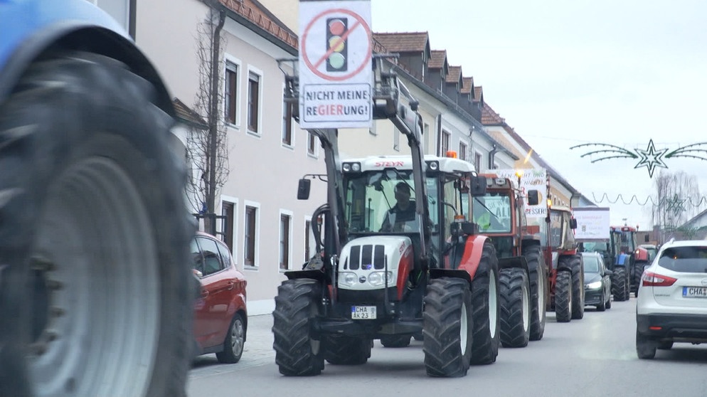 Gegen Kürzungen Im Agrarbereich: Bauernproteste In Bayern | BR24 | BR.de