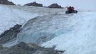 Pistenraupe auf Gletscher | Bild: Bayerischer Rundfunk 2023