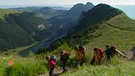 Wandern und klettern am Säntis | Bild: Bayerischer Rundfunk