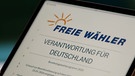 Freie Wähler: Entwurf für Wahlprogramm steht | Bild: Bayerischer Rundfunk 2024