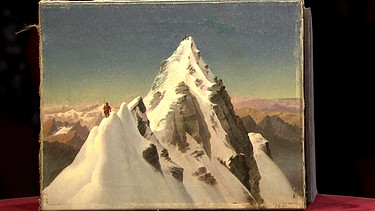 Porträt des Großglockner von Markus Pernhart, 1859 | Bild: Bayerischer Rundfunk