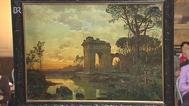 Ruine, Druck nach einem Ölbild von Ferdinand Knab | Bild: Bayerischer Rundfunk